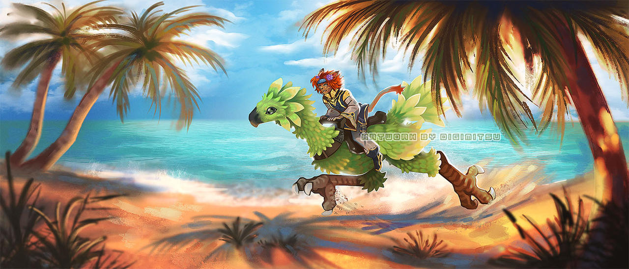 Chocobo Ride Final Fantasy - Chocobo Ride by Digimitsu on DeviantArt