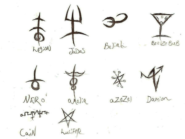 demon symbols