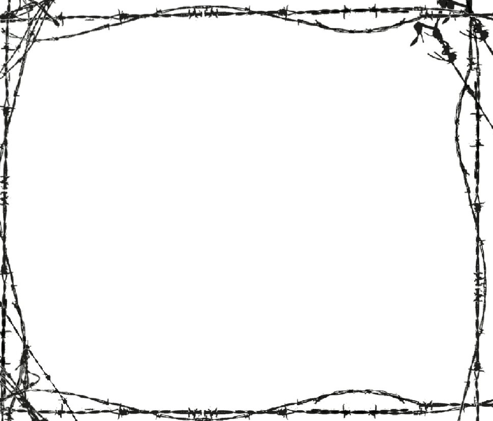 Barbed Wire Border by hellstained on DeviantArt