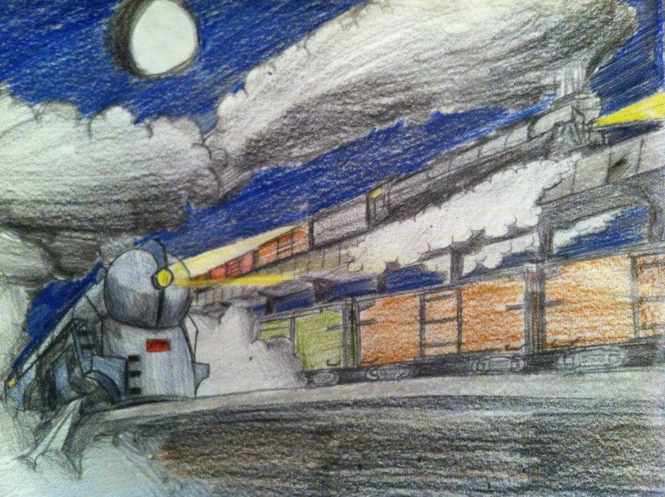 Night Trains by CaldwellB734 on DeviantArt