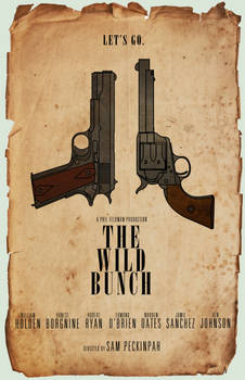 The Wild Bunch Gun Poster