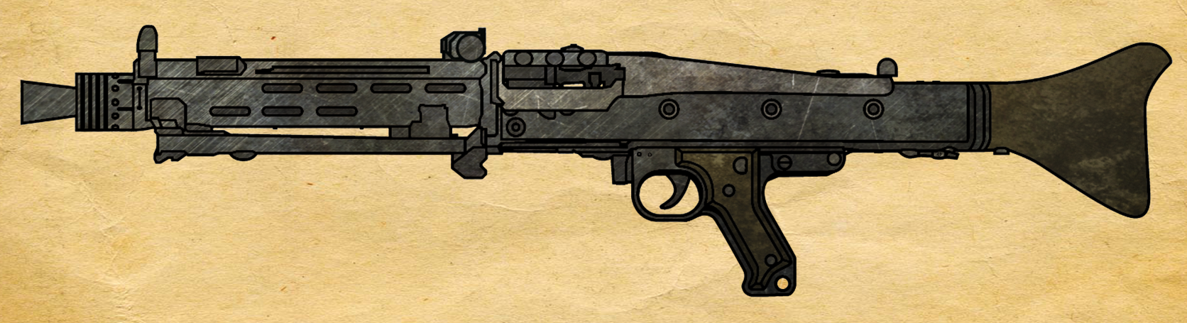 HK42K Kurze Maschinengewehr by CaldwellB734 on DeviantArt HK42K Kurze Maschinengewehr by CaldwellB734 on DeviantArt
