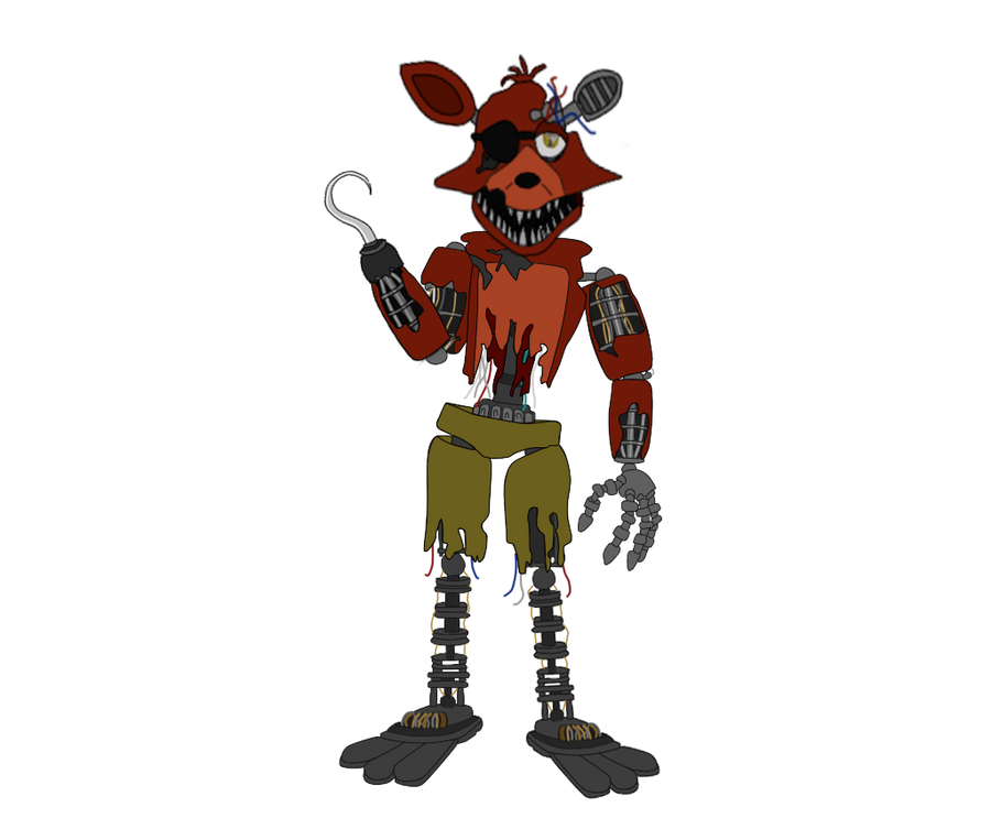 Withered foxy five nights at freddys 2 | Art Print