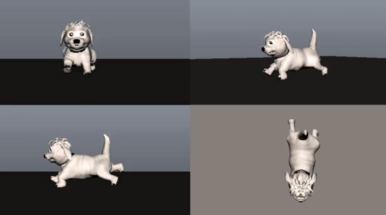 3D Dog Run Cycle by Dennizee on DeviantArt