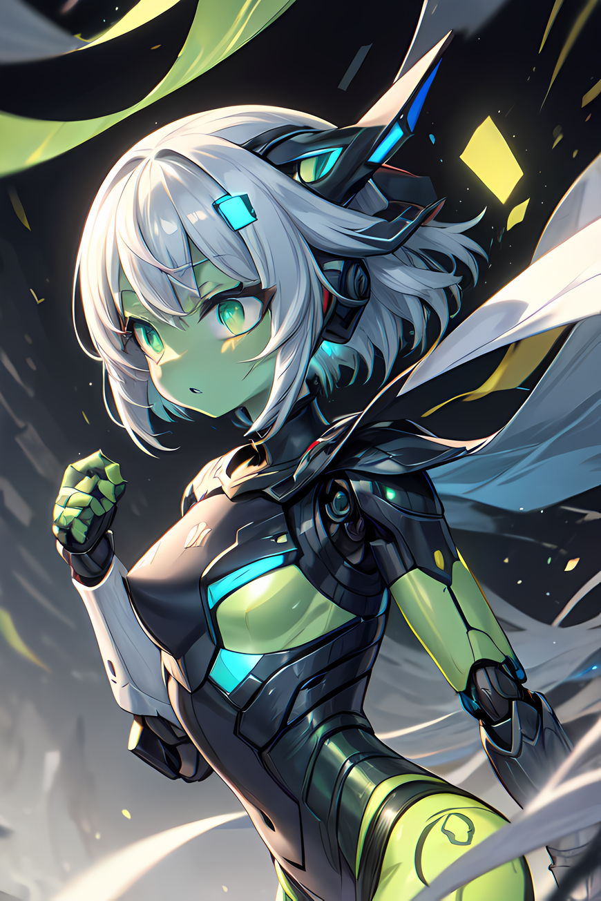 Alien girl by r0b0trabbit on DeviantArt