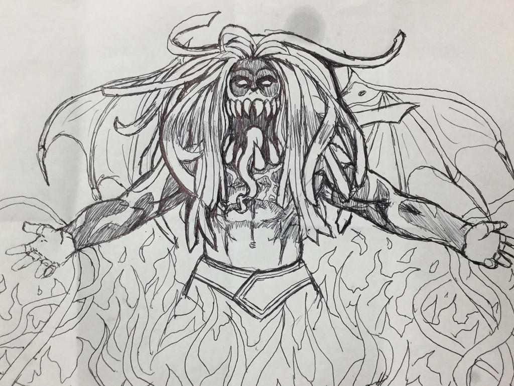 The Demon King Finn Balor by OutlawTornDOA on DeviantArt