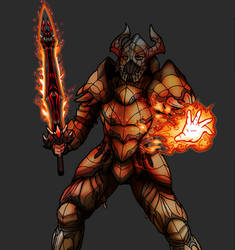 Throthgar Dragonborn Hero custom design