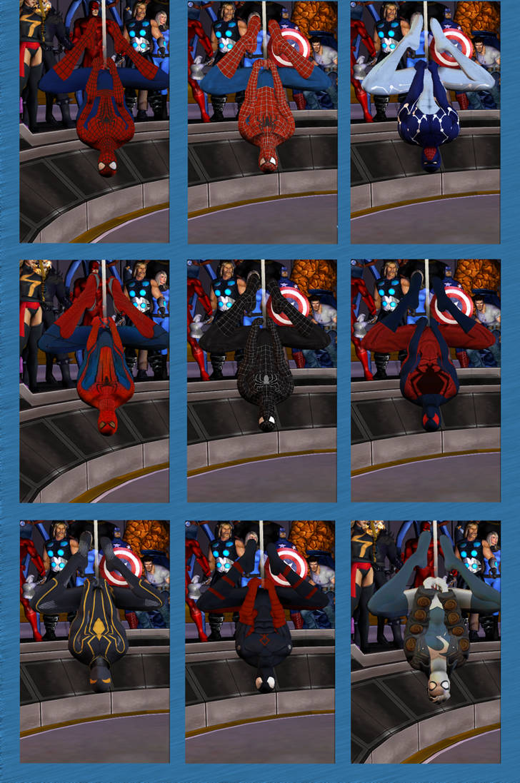 Spider Skins Pack Final by caiquequick21 on DeviantArt