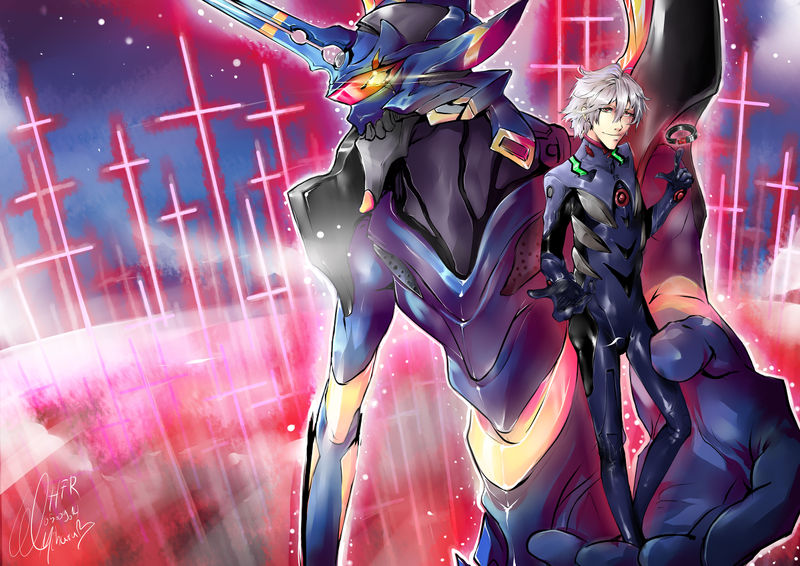 Fear Evangelion Q Fanart Kaworu And Eva Mark 6 By Hayleyfeatruki On Deviantart Fear Evangelion Q Fanart Kaworu And Eva Mark 6 By Hayleyfeatruki On Deviantart
