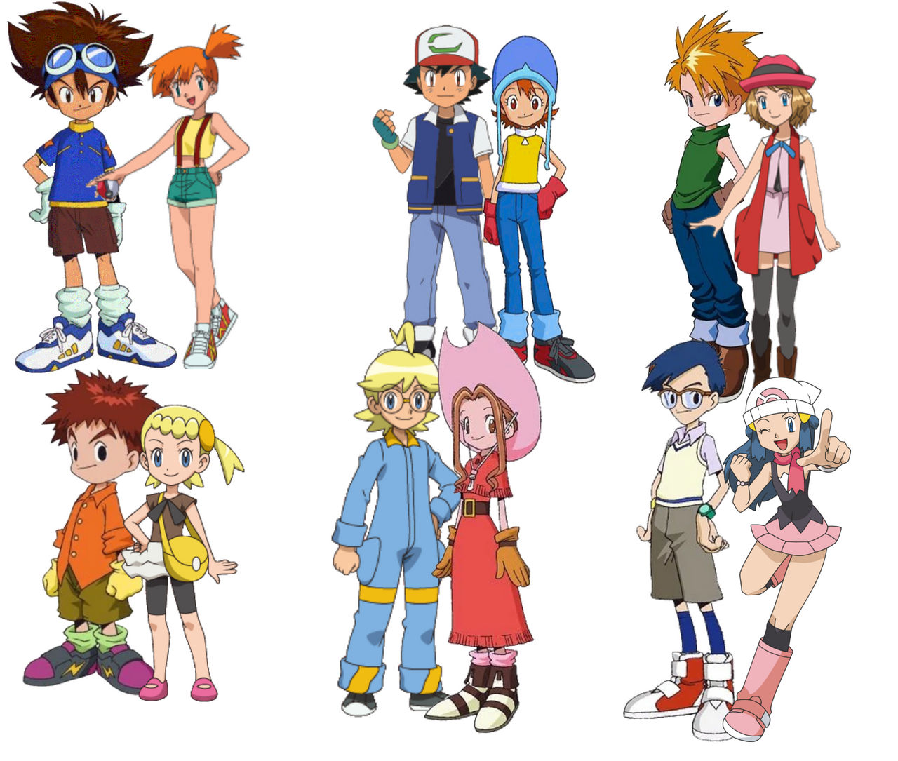 My Poke x Digimon crossover ships by DigiAsiaGirl on DeviantArt