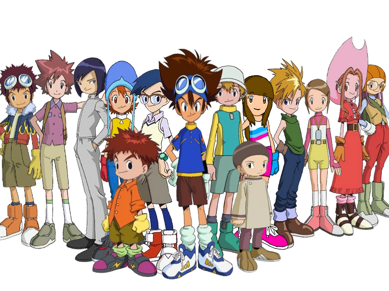 team of digimons by 2006famf on DeviantArt