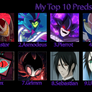 My Top 10 Preds