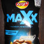 Lays' Maxx, mushrooms in cream sauce