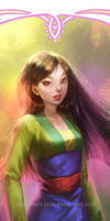Disney Princesses Bookmarks: Mulan