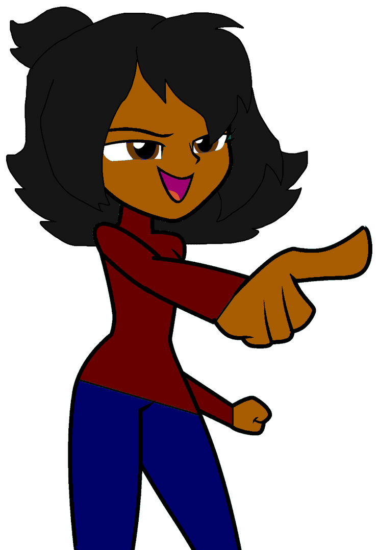 me pointing by Markendria2007 on DeviantArt