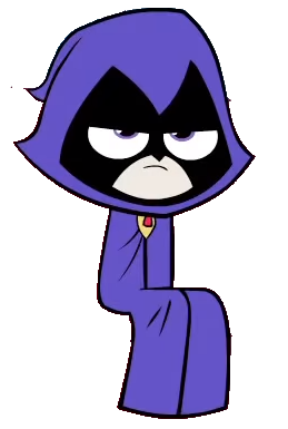 Raven annoyed by Markendria2007 on DeviantArt