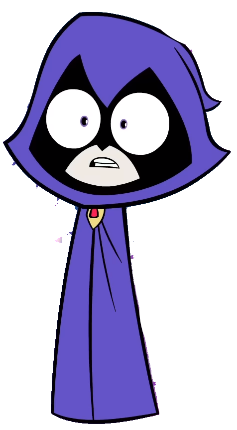 Raven scared shocked by Markendria2007 on DeviantArt