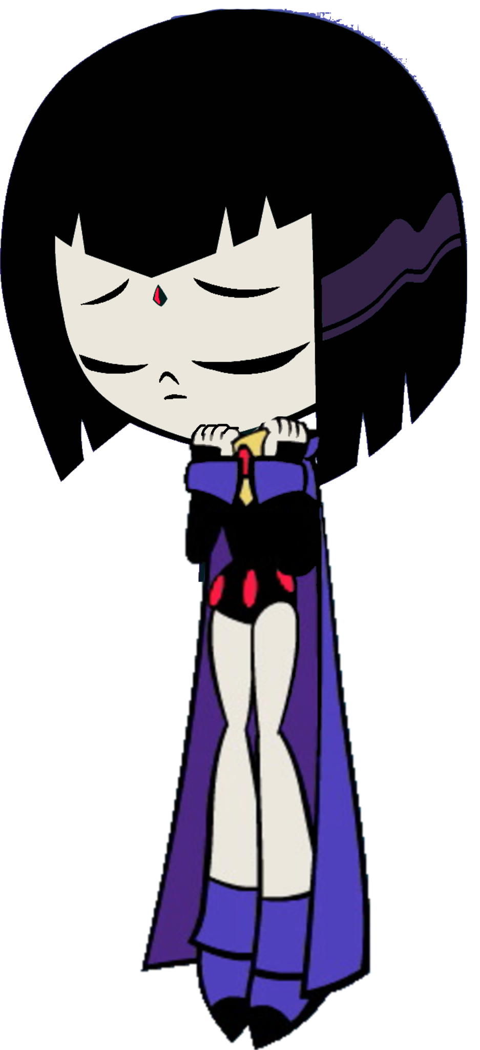 Raven unhoods her cloak by Markendria2007 on DeviantArt