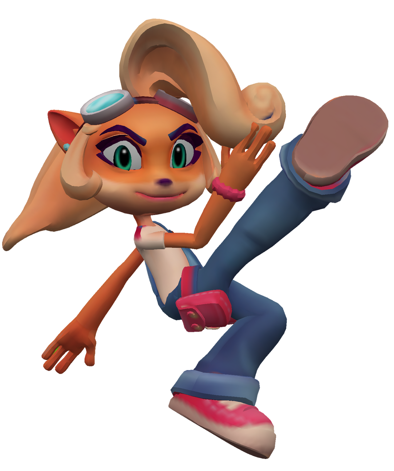 Keyf Coco Coco Bandicoot kicking by Markendria2007 on DeviantArt