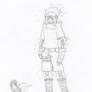 Ghostrider Sasuke: Lineart