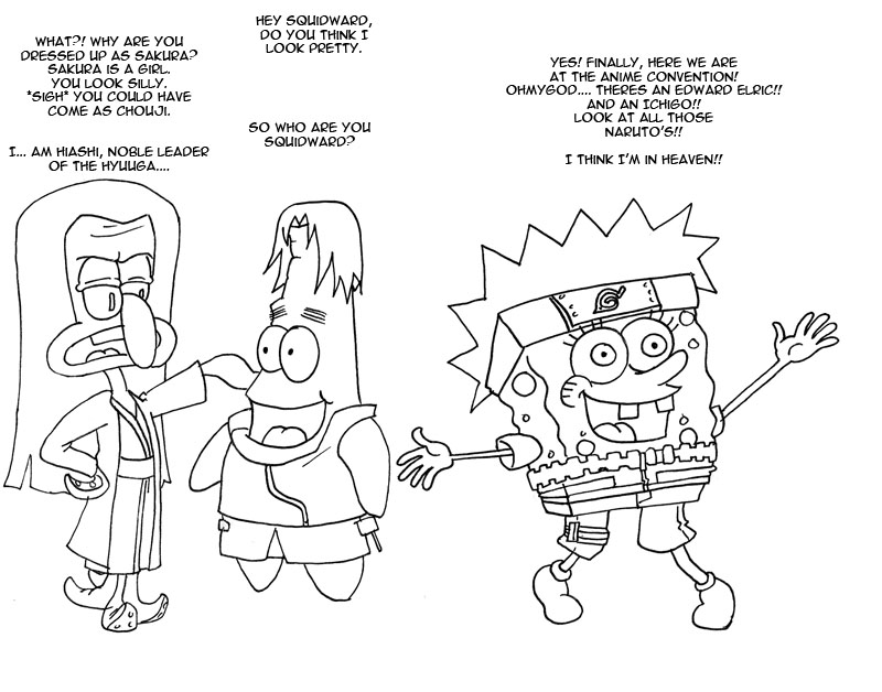 Spongebob Naruto by mattwilson83 on DeviantArt Spongebob Naruto by mattwilson83 on DeviantArt