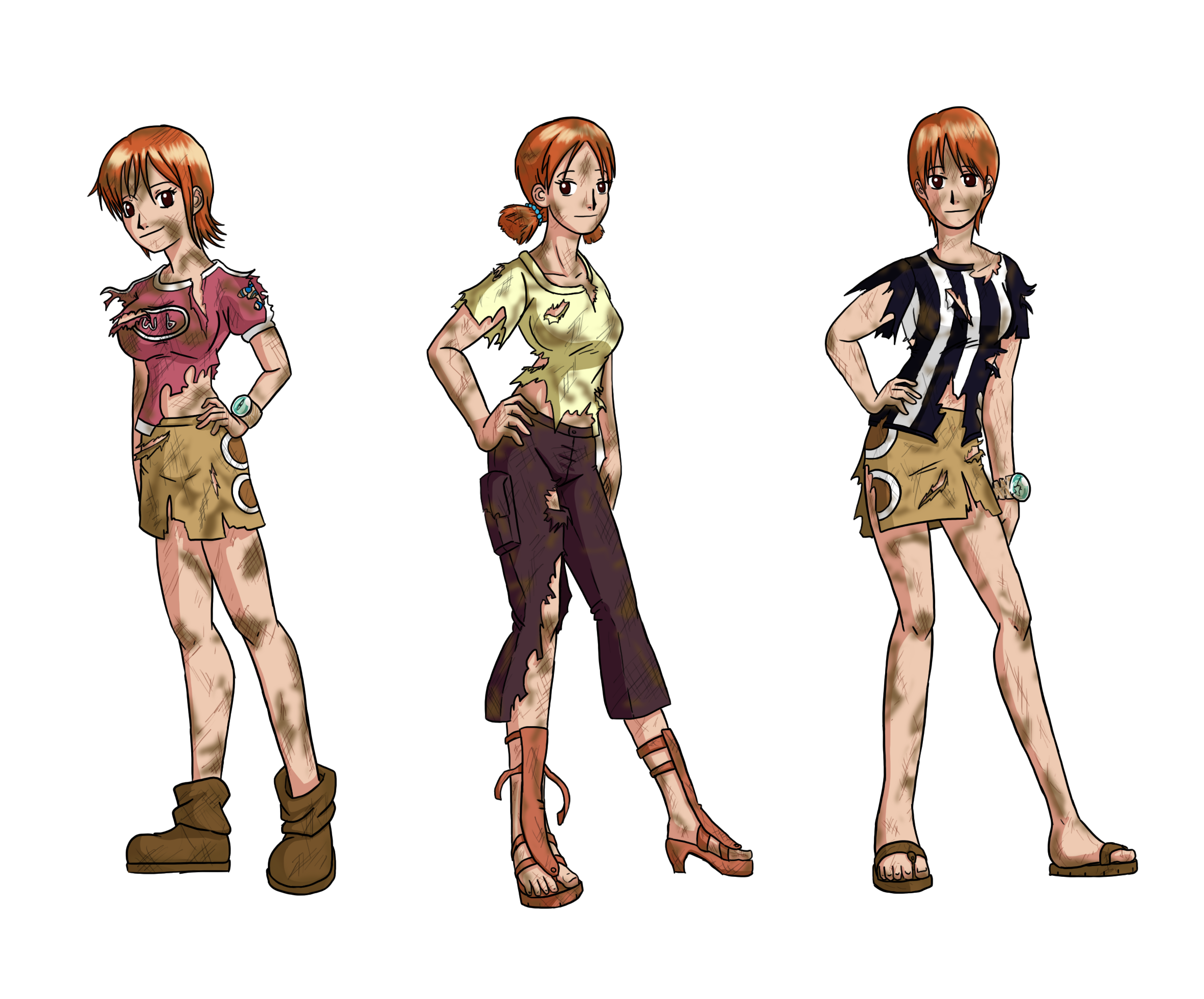 Nami Looks Top 10 Nami Outfits at Jennifer Carranza blog