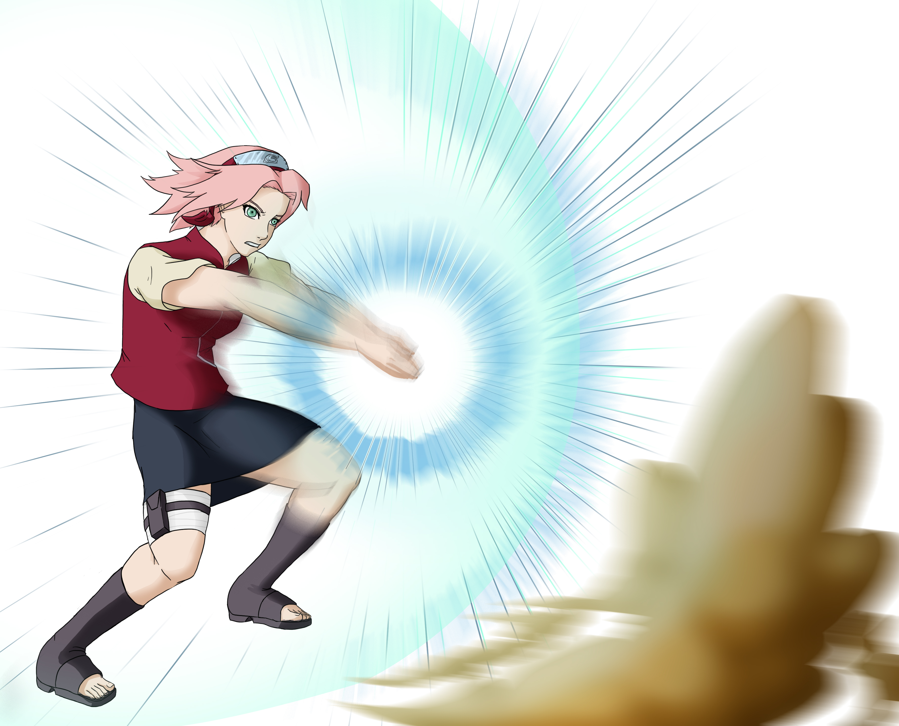 Sakura Jutsu: Heavenly Push