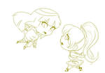 6 Chibi fight Hinata Vs Weiss Schnee