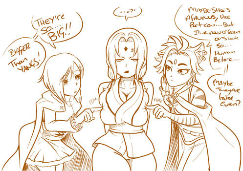 4 Ruby and Sienna Khan meet Tsunade