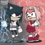 Sonic - Sasuke and Sakura