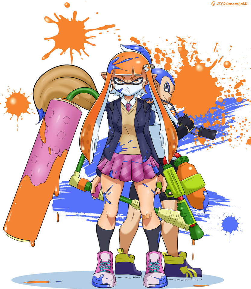 Splatoon Fanart by ZeroMomentai on DeviantArt