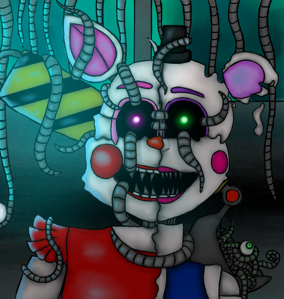 Fnaf) Glitchtrap by Sharfav3in on DeviantArt