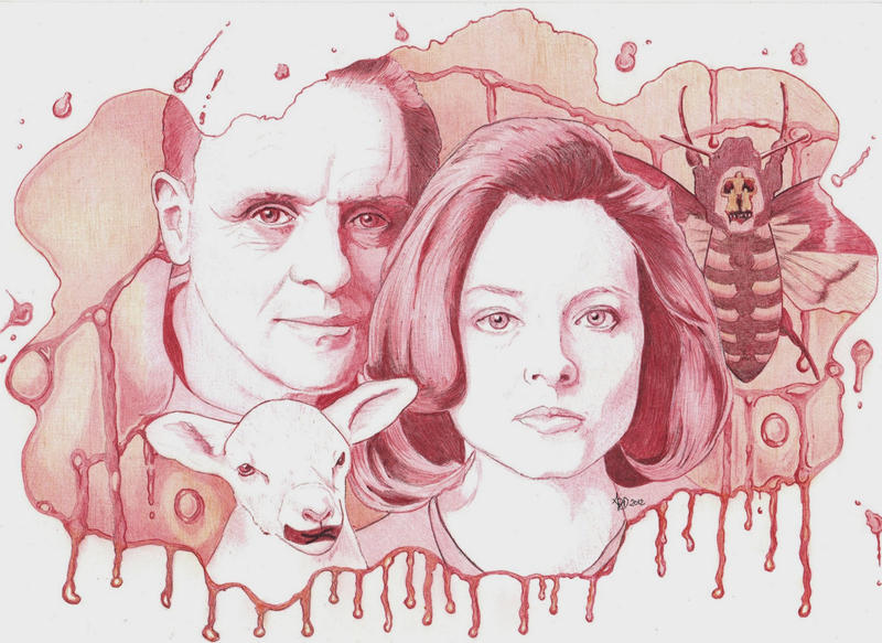 The silence of the lambs Ballpoint pen