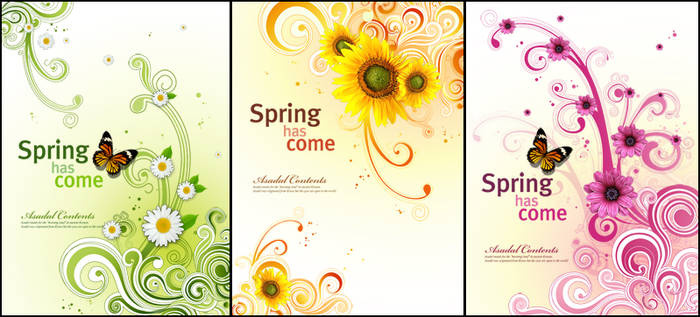 spring has come psd