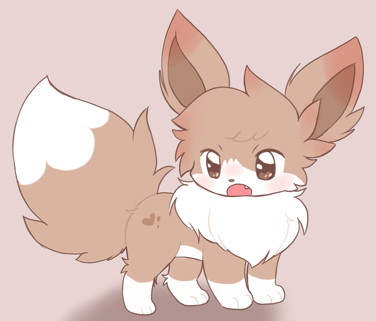 A strange Eevee