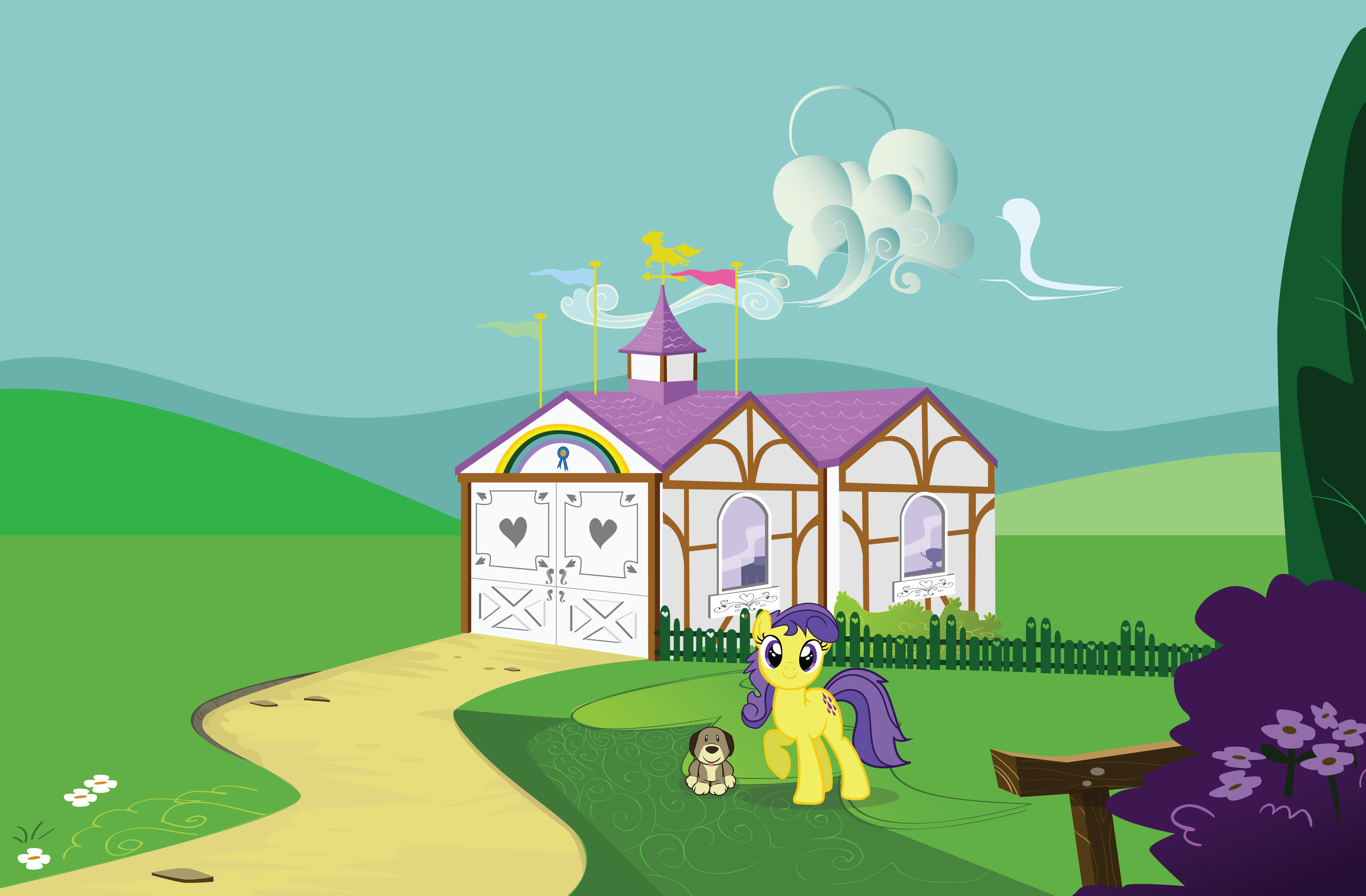 My little pony stable on sale