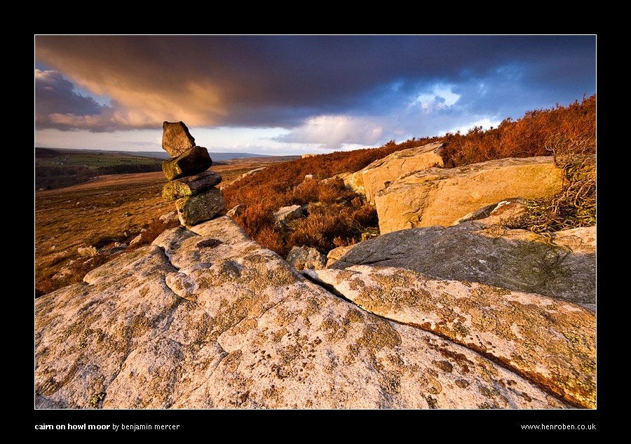 Cairn on Howl Moor