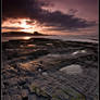 Sunset at Bamburgh