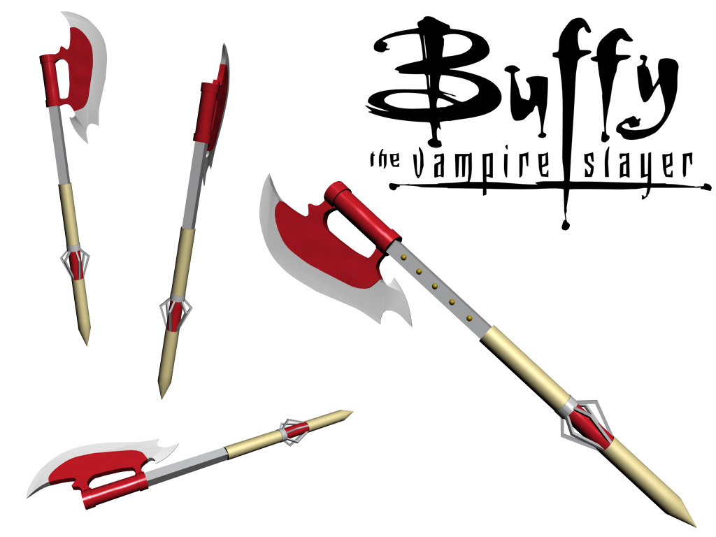 BTVS Slayer Scythe render