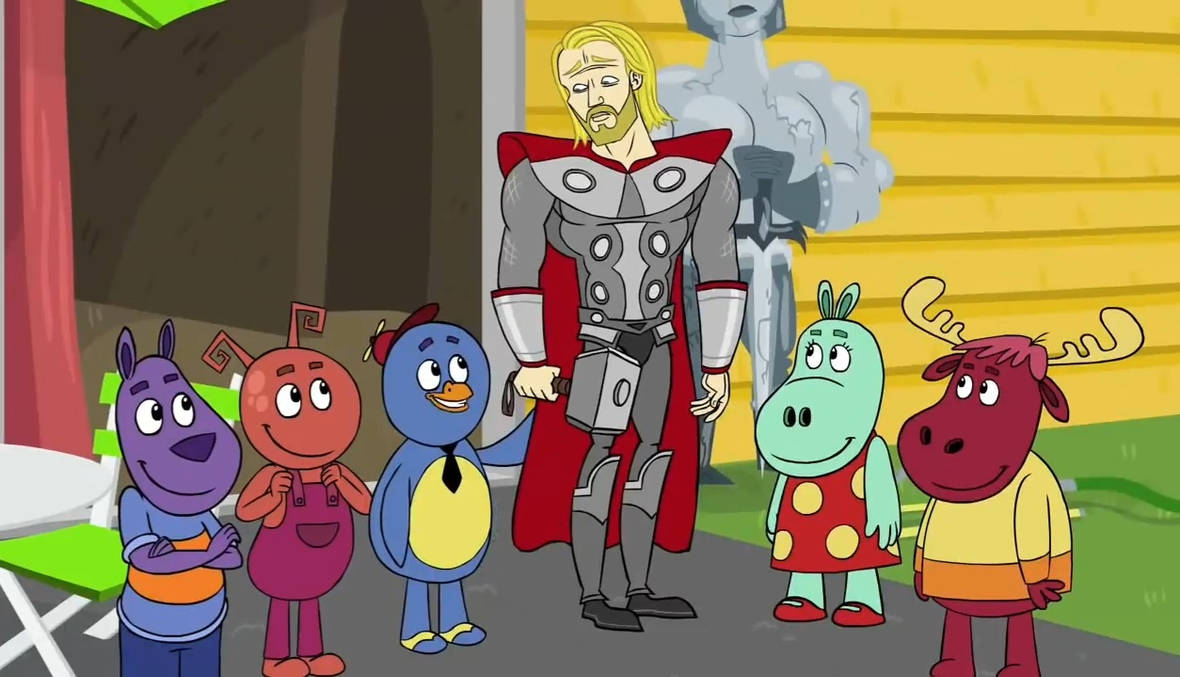 Backyardigans 54 Thor Meet Backyardigans by SkellyTheZombie on DeviantArt