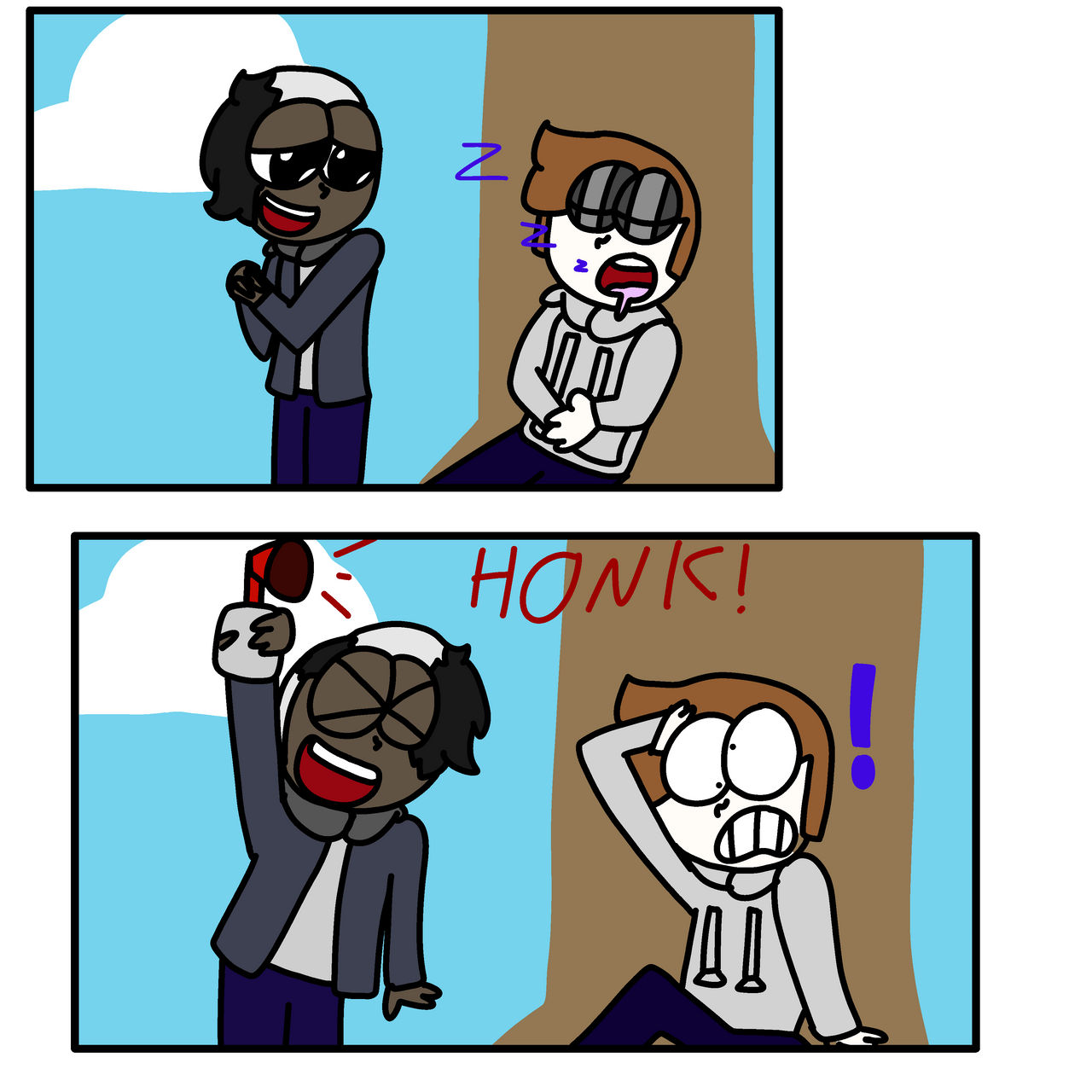 WAKE UP MARK! by RascalTheWeirdo on DeviantArt