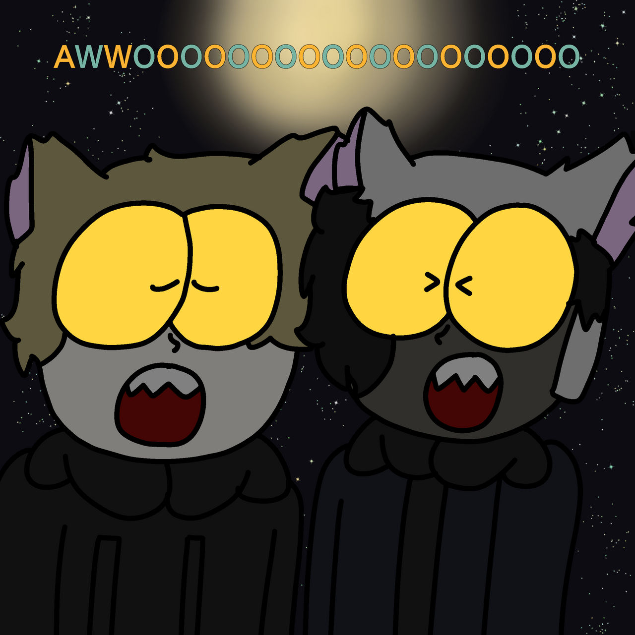 AWOOOOOO! by RascalTheWeirdo on DeviantArt