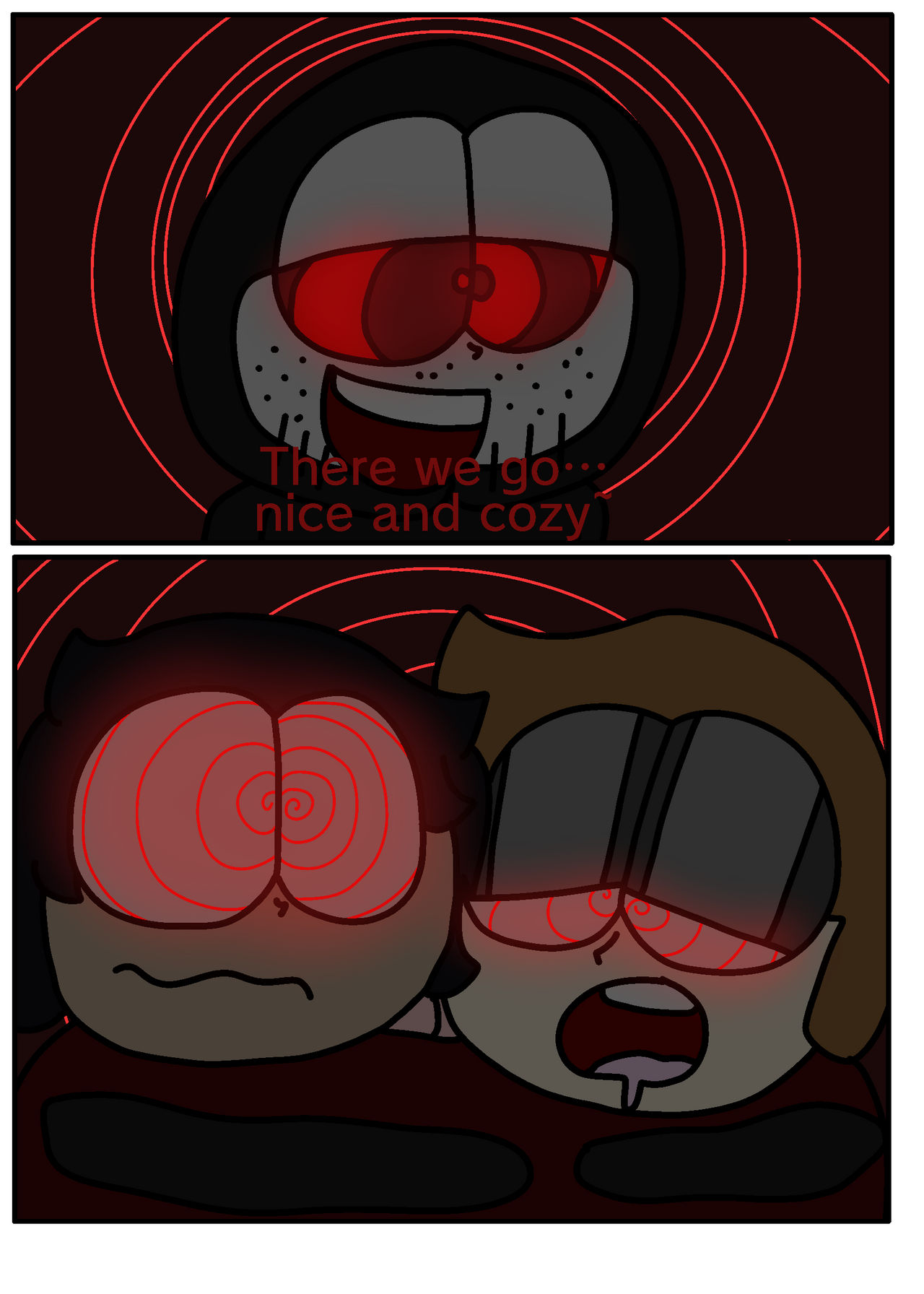 Perfectly safe by RascalTheWeirdo on DeviantArt