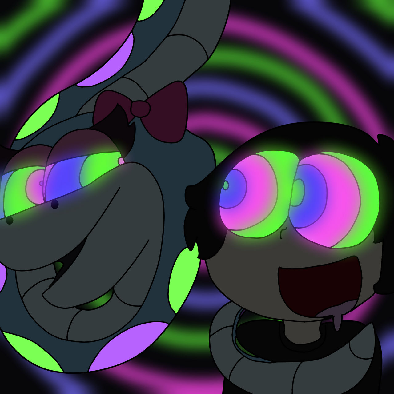 Are you getting comfortable?~ by RascalTheWeirdo on DeviantArt