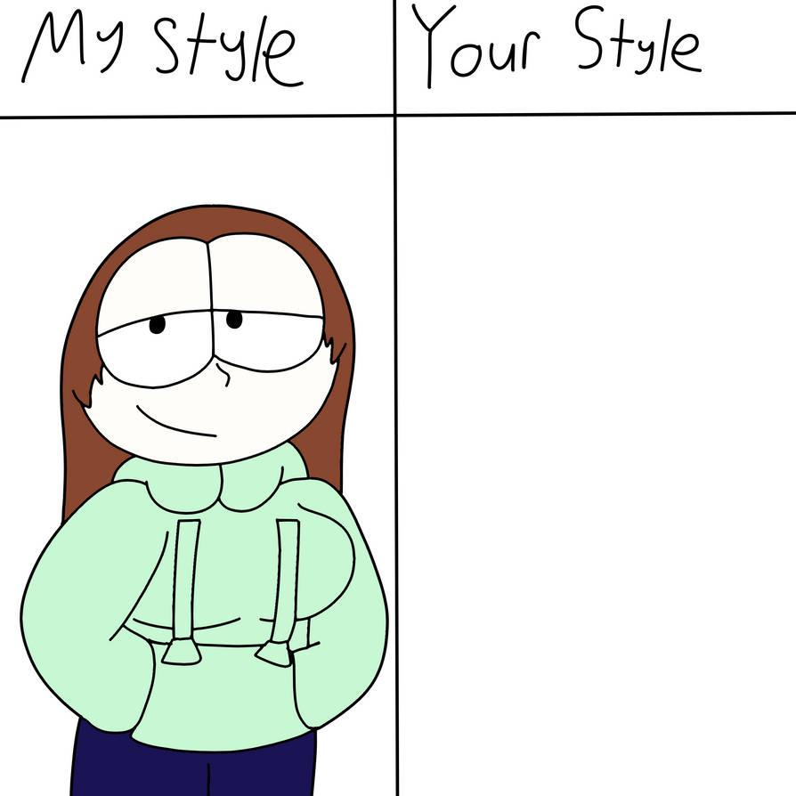 Draw me in your style challenge by RascalTheWeirdo on DeviantArt