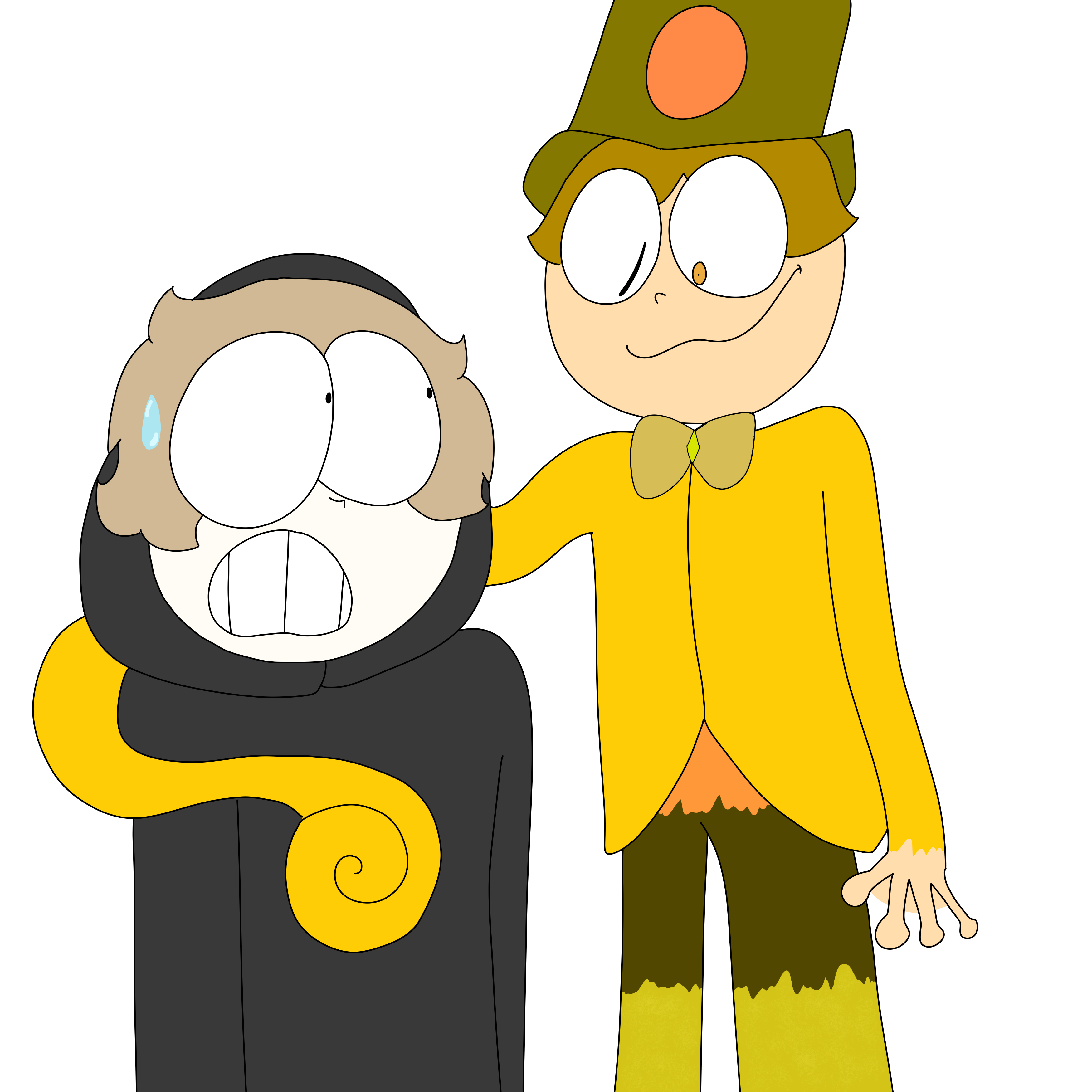 Wait a minute by RascalTheWeirdo on DeviantArt