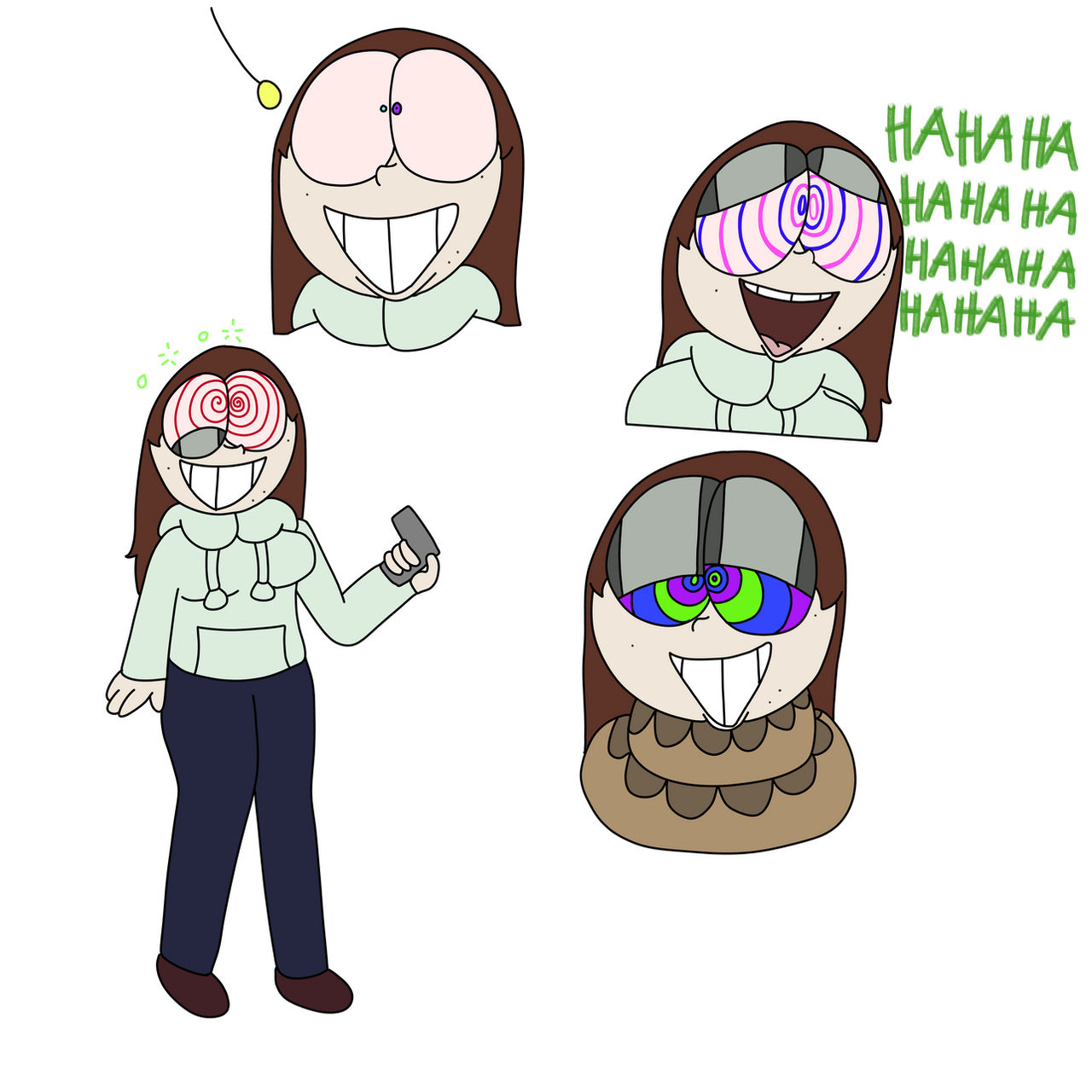 Hypnotized Rascal doodle dump by RascalTheWeirdo on DeviantArt