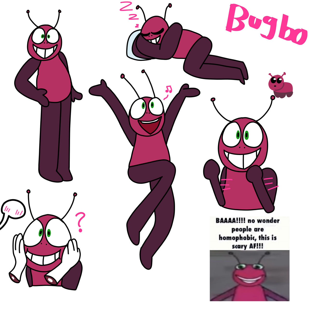 Bugbo!!! by RascalTheWeirdo on DeviantArt