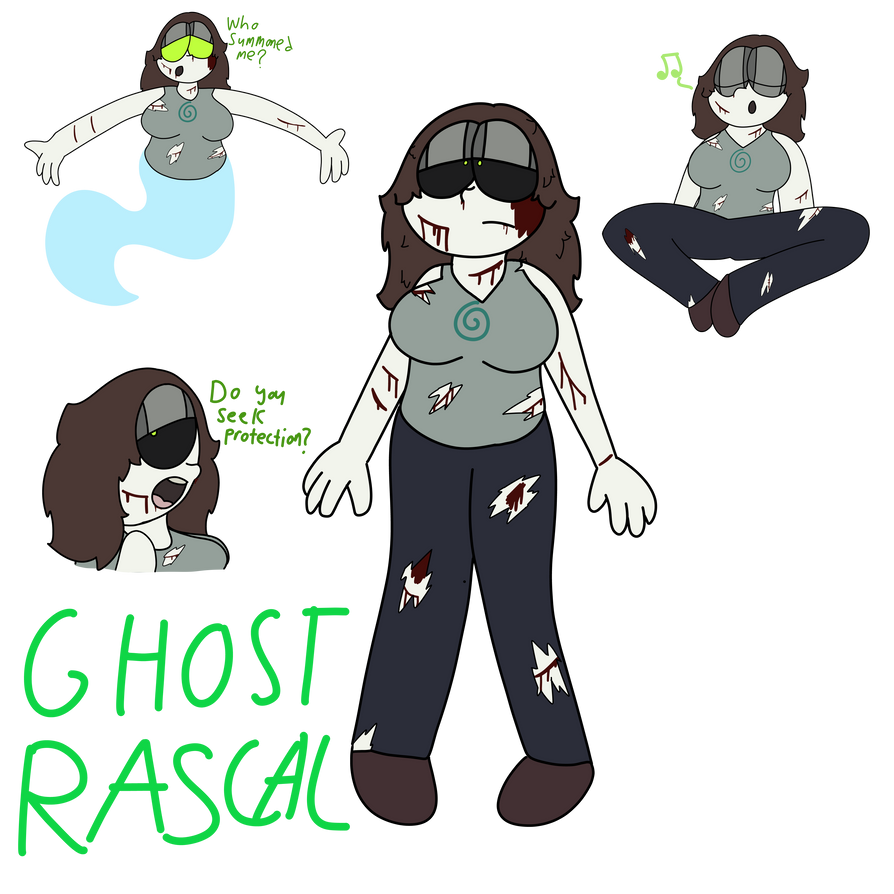Ghost Rascal by RascalTheWeirdo on DeviantArt