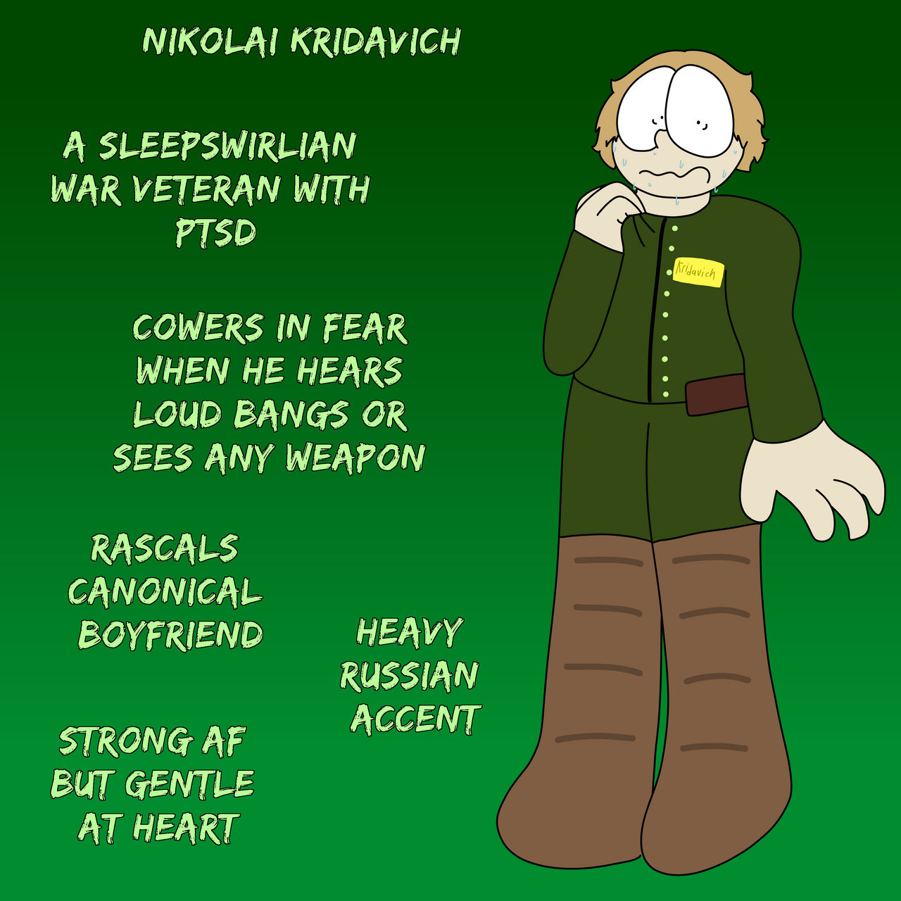 Nikolai Kridavich by RascalTheWeirdo on DeviantArt
